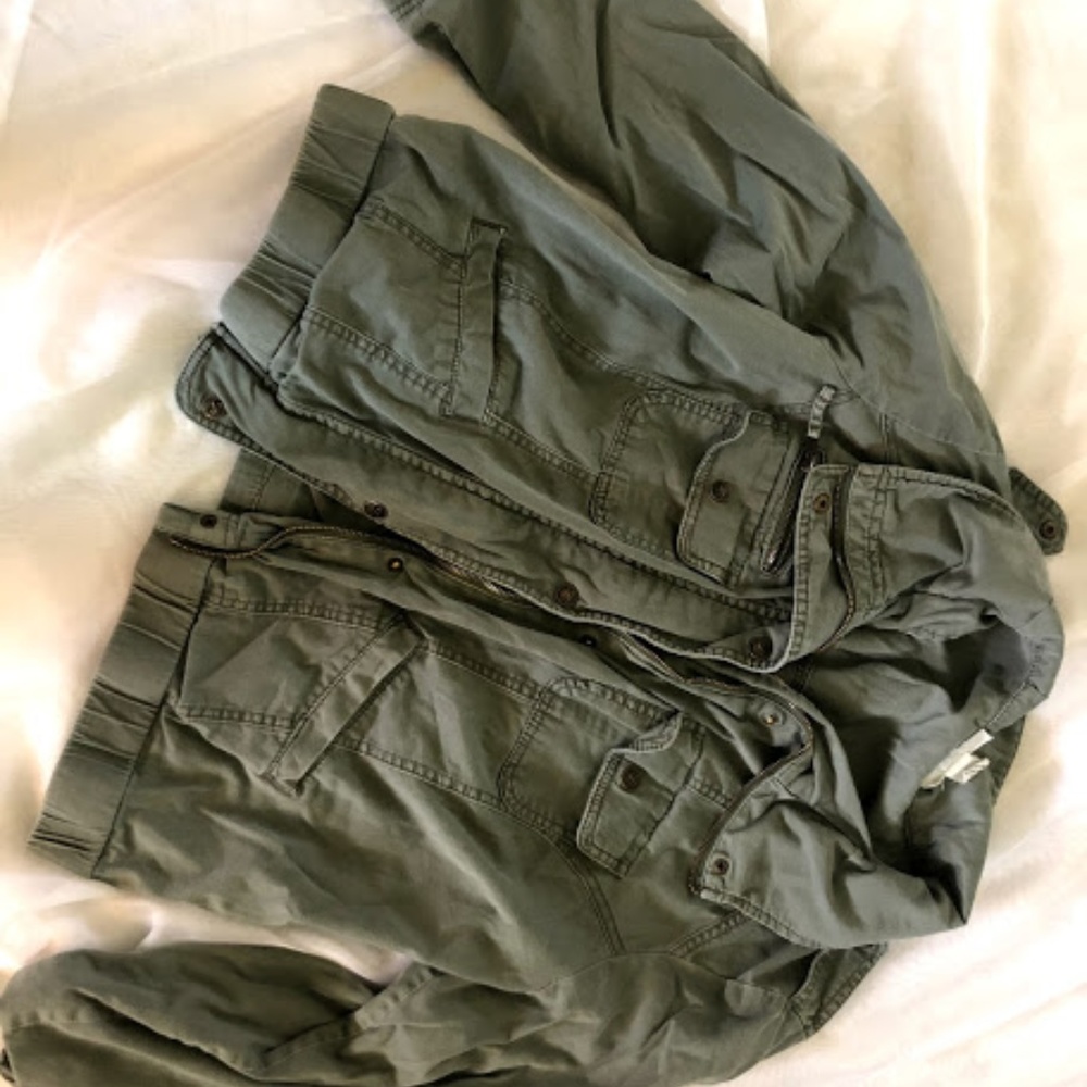 Green Cargo Jacket